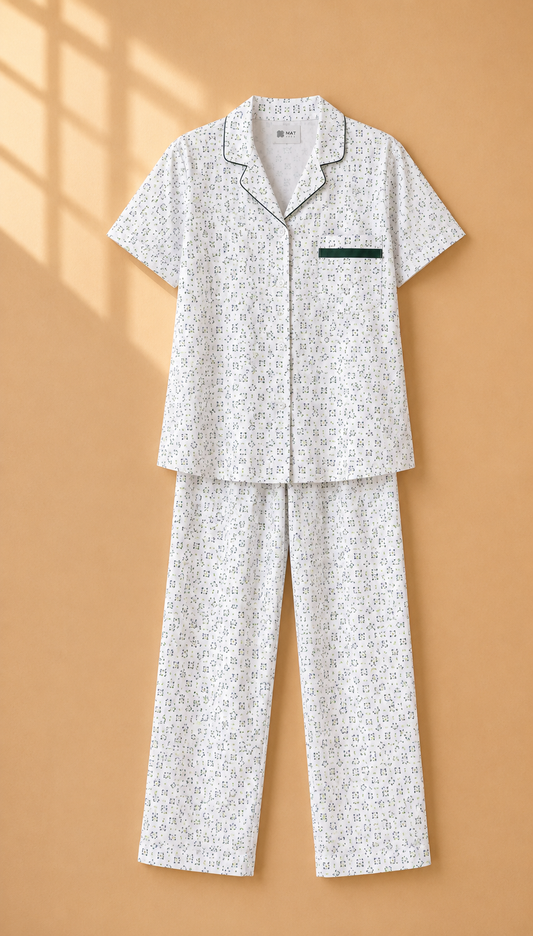 Pijama Hospitalaria de Varón – Algodón Jersey