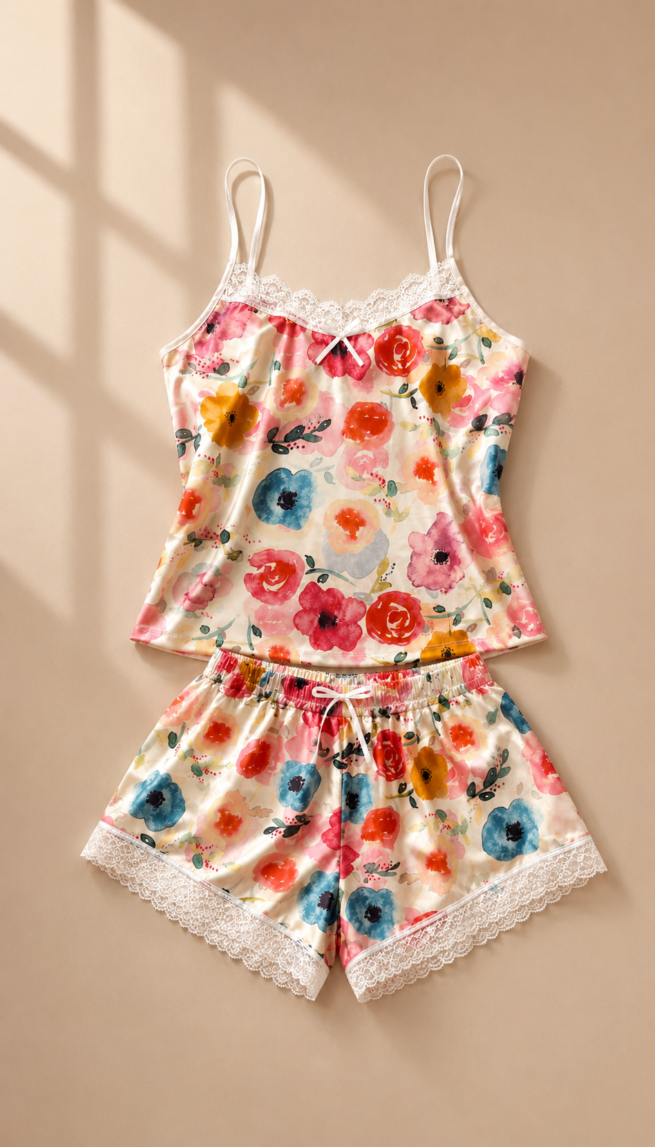 Pijama de Seda Essence 2 Piezas para Mujer
